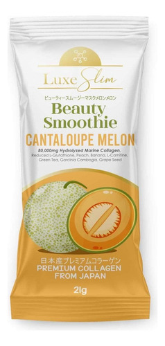 Luxe Slim Beauty Smoothie Melão Melão, 80.000 Mg De Colágeno - Imagem 4