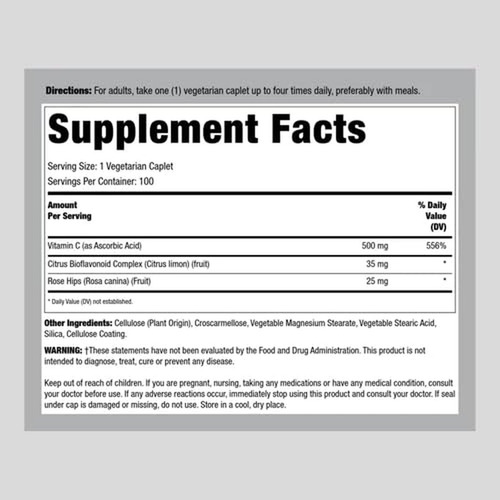 Lindberg 500mg Vitamina C Com Rosa Mosqueta - Imagem 2