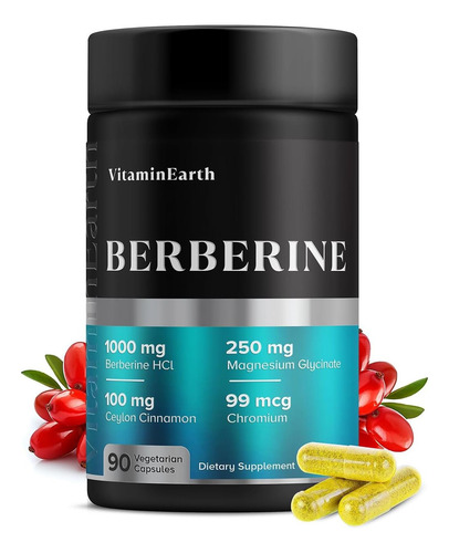 Suplemento De Vitamina Terra Berberina - Complexo Médico For
