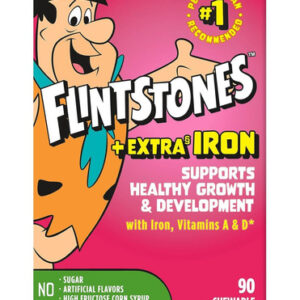 Multivitamínico Infantil Mastigável Flintstones Com Vitamina