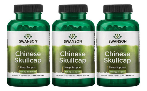 Swanson Chinese Skullcap - Suplemento De Ervas, Pacote Com 3 - Imagem 4