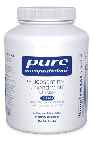 Encapsulações Puras Glucosamina Condroitina Com Msm - Apoia