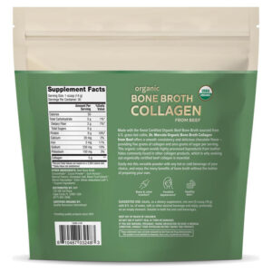 Dr. Mercola Organic Bone Broth Collagen Powder - Chocolate,