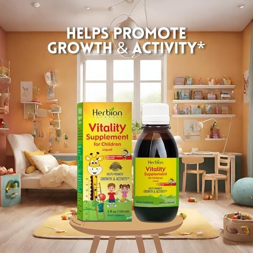 Suplemento De Vitalidade Herbion Naturals Para Crianças - Pr - Imagem 8