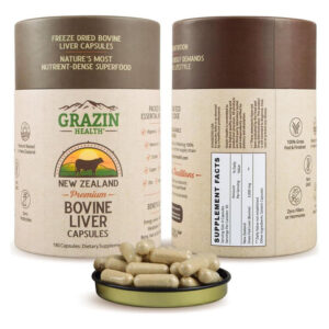 Grazin Health - Fígado Bovino Alimentado Com Capim Da Nova Z