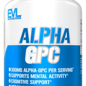 Suplemento Evolution Alpha Gpc Choline 600mg Para Memória