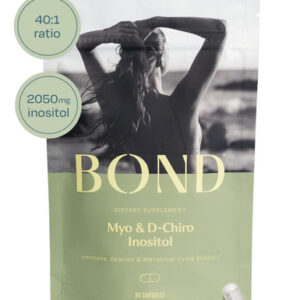 Cápsulas De Suplemento De Myo-inositol E D-chiro Inositol: E