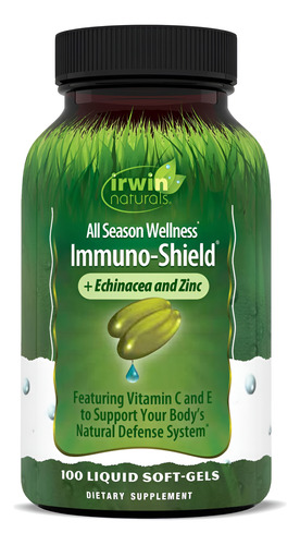 Irwin Naturals Immuno Shield Durante Toda A Temporada 100 O