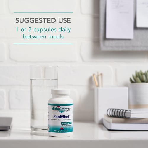Suplemento Nutricology Zenmind - Suporte À Calma, Dia Ou Noi - Imagem 6