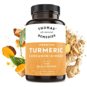 Thomas Remédios Totalmente Naturais, Curcumina De Cúrcuma E