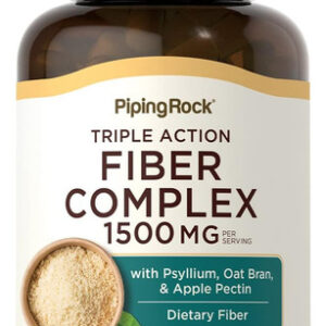 Piping Rock Fiber Complex | 1500mg | 120 Cápsulas | Fibra De