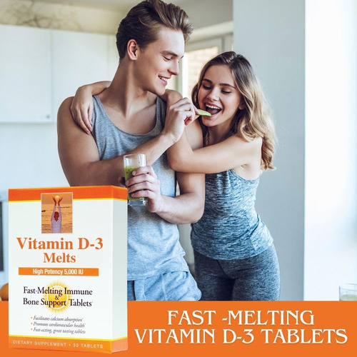 Dr. Newtons Naturals Vitamin D3 Comprimidos De Fusão Rápida - Imagem 7