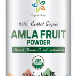 Pó Aura Amla Orgânico Certificado 16oz - 1lb. Potência De Vi