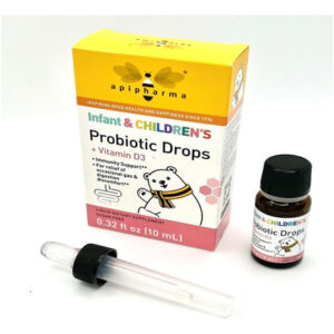 Gotas Probióticas Infantis Apipharma Com Vitamina D3 - Para