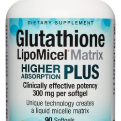 Natural Factors Glutationa Lipomicel Matrix, 300 Mg, Oferece