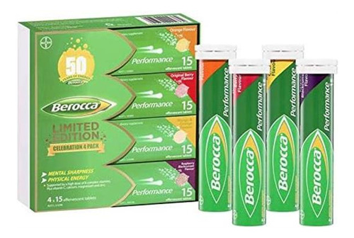 Comprimidos Efervescentes Berocca Performance Pacote De Cele