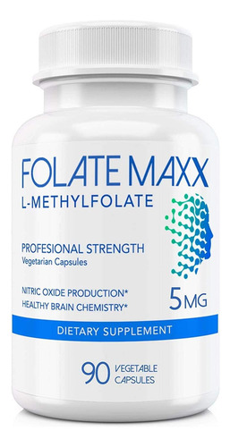 Folatemaxx L-metilfolato 5 Mg 90 Cápsulas Folato Ativo Profi