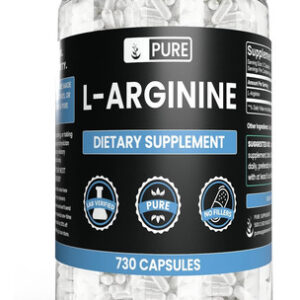 Ingredientes Originais Puros L-arginina (730 Cápsulas) Sem M