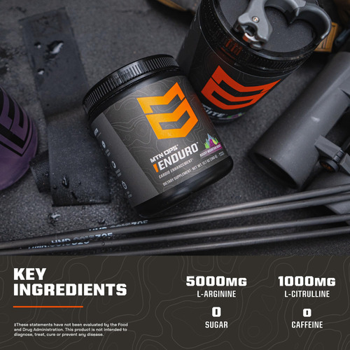Suplemento Mtn Ops Enduro Óxido Nítrico Sabor Peach Zing - Imagem 5