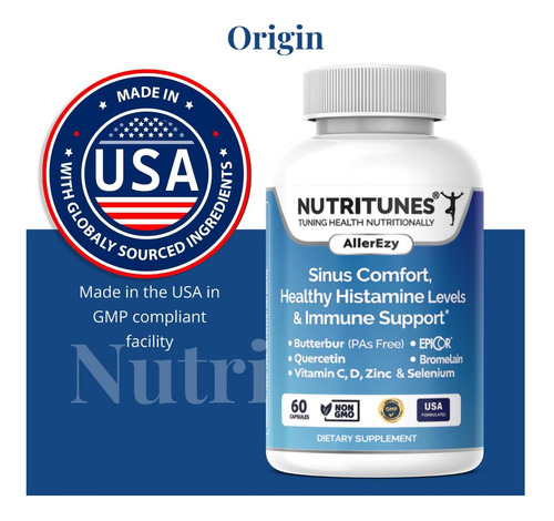 Nutritunes Allerezy: Equilibra Níveis De Histamina - Imagem 7