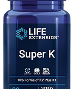 Life Extension Super K, Vitamina K1, Vitamina K2