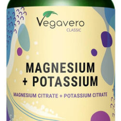 Vegavero Potássio (250 Mg) Magnésio (250 Mg) Citratos | Supl