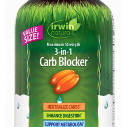 Irwin Naturals De Força Máxima 3 Em 1 Bloqueador De Carboidr