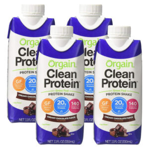 Proteína De Leite Orgânica Shk Chocolate Fudge, 11 Oz (pacot