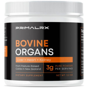 Órgãos Bovinos Primalrx: Suplemento De Órgão De Carne Bovina