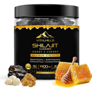 Himalaia Shilajit Gummies For Men & Women Honey & Cherry Com