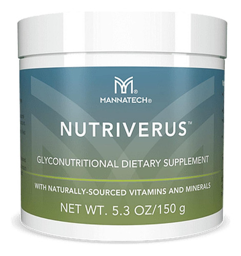 Suplemento Gliconutricional Nutriverus, Com Vitamina A De Or