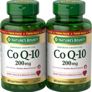Nature's Bounty Coqmg Softgels, Suporte Para Saúde Do Coraç