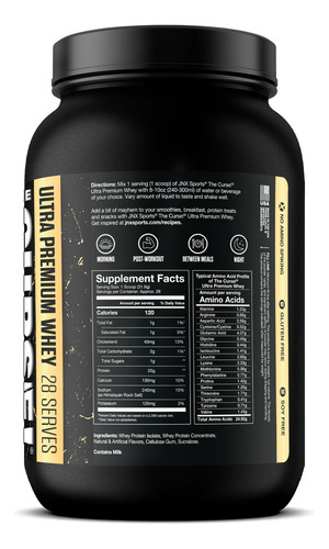 Jnx Ostenta A Maldição! Ultra Premium Whey Proteína Em Pó De - Imagem 2