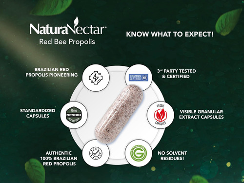 Naturanectar Própolis Abelha Vermelha | Certificado De Conte - Imagem 2