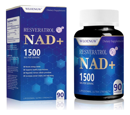 Wlongw Novo Nad Suplemento - Suplemento Lipossomal Nad+ Com