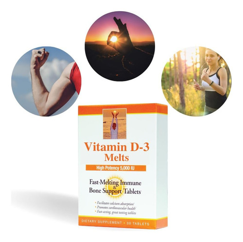 Dr. Newtons Naturals Vitamin D3 Comprimidos De Fusão Rápida - Imagem 4