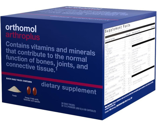 Orthomol Arthroplus, Suprimento Para 30 Dias, Suplemento De