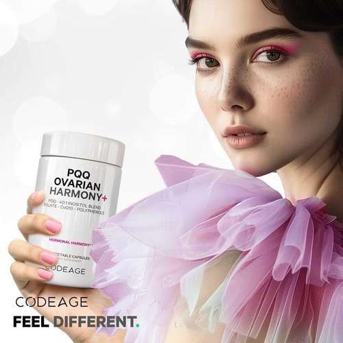 Suplemento Codeage Pqq Ovarian Harmony+ - Pqq (pirroloquinol - Imagem 7