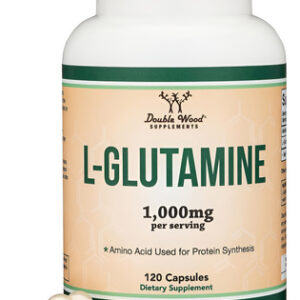 Cápsulas De L-glutamina 1000mg Da Double Wood Supplements