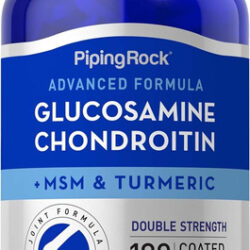 Piping Rock Advanced Dupla Força Glucosamina Condroitina Msm
