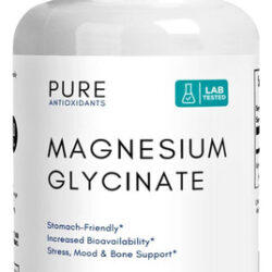 Glicinato De Magnésio Puro - 275mg - Amigável Ao Estômago, E