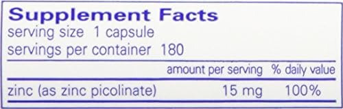 Pure Encapsulations Zinc 15 Mg - Suplemento De Picolinato De - Imagem 4