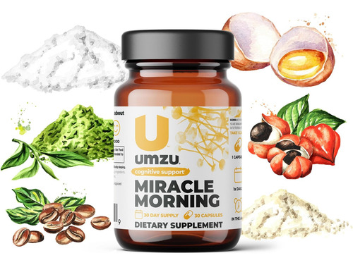 Suplemento Energético Umzu Miracle Morning Com Cafeína E Int - Imagem 5
