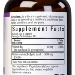 Bluebonnet Nutrition Gaba 500mg, Para Alívio Do Estresse*, A