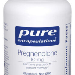 Pure Encapsulations Pregnenolona 10 Mg - Suporta Memória E E