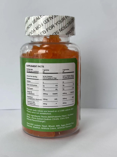 Nutribota Sugar Livre Vitamina B2 Gummies- Riboflavin 400mg - Imagem 3