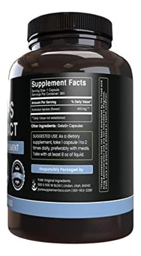 Ingredientes Puros Extrato De Lúpulo (365 Cápsulas) Sem Mag - Imagem 3