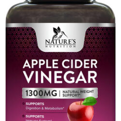 Cápsulas De Vinagre De Cidra 1877mg Desintoxicação E Limpeza