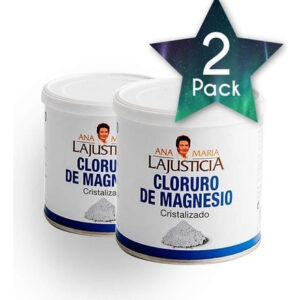 2 Pack Ana Maria Lajusticia Cloreto De Magnésio 400g - Ideal