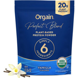 Orgain Vegano Orgânico Perfect Perfect Blend Protein Powder,